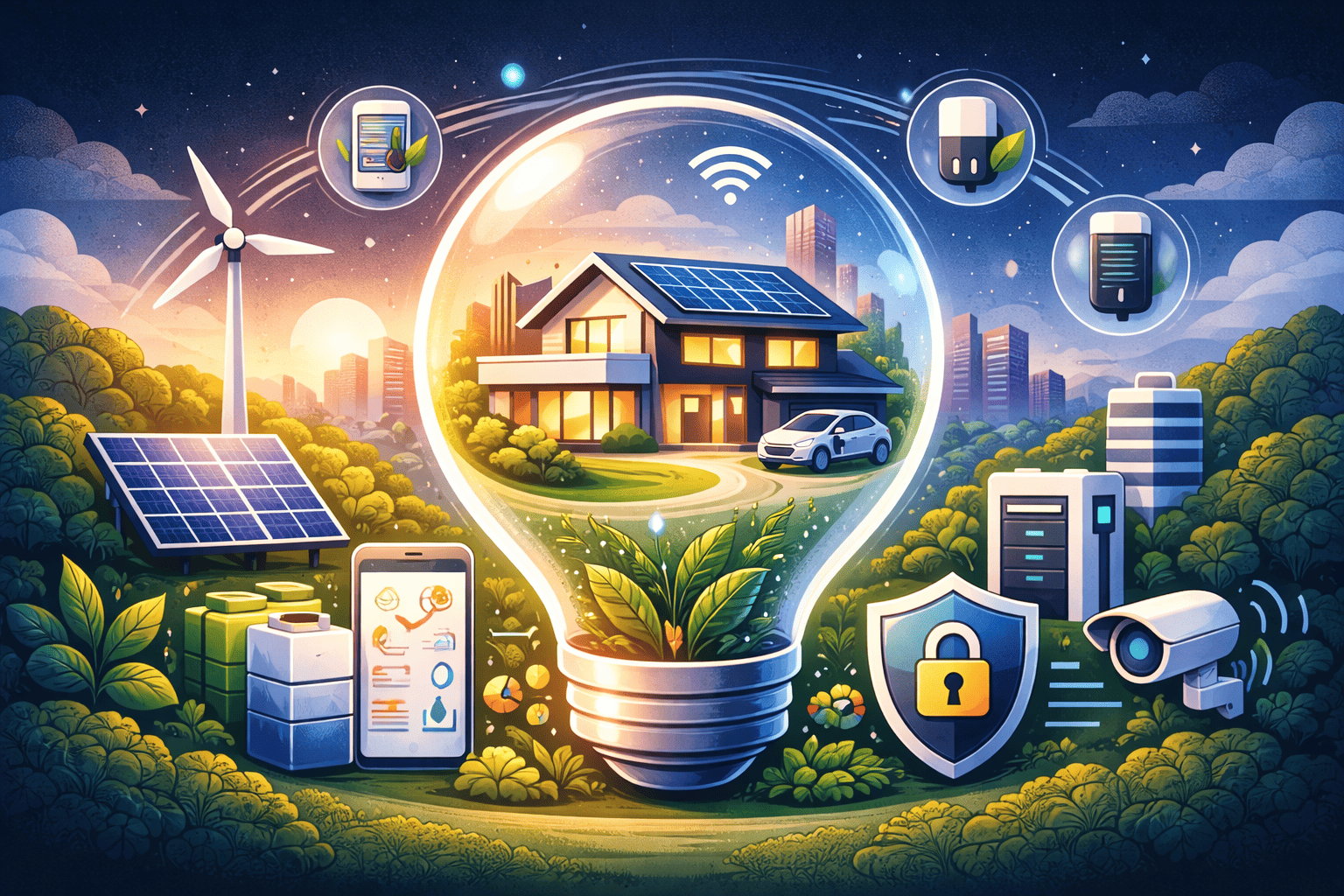 منزلك الذكي: كيف تتصل الطاقة بحياتك اليومية؟